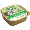 OASY 100 gr Oasy Alimento Completo Cibo Umido Delizioso Patè Adult per Gatti Adulti Ricco di Anatra con Verdure in Vaschetta Grain e Gluten Free