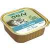 OASY 100 gr Oasy Alimento Completo Cibo Umido Delizioso Patè Adult per Gatti Adulti Ricco di Trota in Vaschetta Grain e Gluten Free