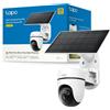 Tapo C630 KIT 3K 5MP Telecamera Wifi Esterno Senza Fili con Pannello Solare 360°