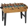 Aosom Tavolo da poker e multigioco - 121x109x80cm, noce -