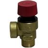 Unival VALVOLA DI SICUREZZA ORDINARIA Maschio Femmina MF 1/2 x 8 Bar