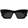 Saint Laurent Occhiali da Sole SL 276 MICA PLUMP 001 Nero/Nero Donna 55/16/145