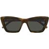 Saint Laurent Occhiali da Sole SL 276 MICA PLUMP 002 Marrone/Grigio Donna 55/16/145