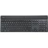 Targus EcoSmart - Tastiera - generazione di energia sostenibile - antimicrobica - retroilluminata - senza fili - Bluetooth 5.0 - QWERTY - tedesco - interruttore a chiave: tasto a forbice - nero - imballaggio riciclato (AKB868EN)