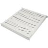 Merkloos Ripiano per rack 19 pollici - Profondità regolabile - 1U - 50 kg - Grigio