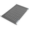Merkloos Ripiano rack 19 pollici - Profondità variabile - 1U - 50 kg - Nero