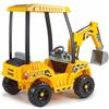 FEBER Super Digger, escavatore a batteria da 12 V con caricatore incluso, dettagli realistici, 3 leve cambiano la direzione della pala, bambini dai 3 anni in su, peso supportato 30 kg, famosa