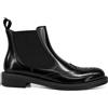 FRAU BEATLES INGLESE DA DONNA IN PELLE VERNICE NERA
