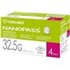 TERUMO Ago per penna da insulina nanopass 32,5 gauge lunghezza 4 mm 100 pezzi - TERUMO - 932717655