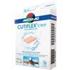 MASTER AID Cerotto master-aid cutiflexmed strip trasparente impermeabile supporto in poliuretano super 10 pezzi - MASTER AID - 900470891