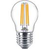 Philips Corepro - Lampadario a LED E27, sfera a filamento chiaro, 6,5 W, 806 lm, 827, bianco molto caldo, equivalente a 60 W