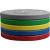 ION fitness Set di Dischi Olimpici Bumper ION fitness Color Line - 100kg