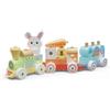 WOOD 'N' PLAY Trenino coniglio costruzioni