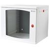 Techly Professional Armadio Rack 19'' a muro 10 unità sezione unica prof. 500mm