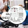 Tiranti per Assali per Auto RC 1:12 Accessori Modificati Fai Da Te Tiranti di