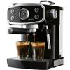 Silvercrest Macchina Caffè Espresso 20 Bar 1400W Lancia Vapore SEMR 1400 B1 Nero
