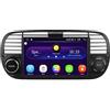 OEM Lettore multimediale per auto, Android 12, GPS incorporato, 7 pollici HC1 nero