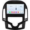 OEM Lettore multimediale per auto, compatibile con smartphone, sistema di navigazione, compatibile con auto Hyundai I30 i30 AT MT dal 2006 al 2011, modello QS1 (8Core 3G 32G) AT