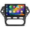 OEM Autoradio, display touchscreen, lettore multimediale, compatibile con Ford Mondeo dal 2010 al 2014, modello P3CP (2GB di RAM, 64GB di memoria)