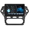 OEM Autoradio con display touchscreen, lettore multimediale, compatibile con Ford Mondeo dal 2010 al 2014, modello W1 (2GB di RAM, 32GB di memoria) con supporto 4G LTE