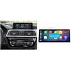OEM Lettore multimediale per auto, interfaccia touchscreen, alta risoluzione, compatibile con BMW Serie 1/2/3/4 (modelli F20, F21, F22, F23, F30, F31, F32, F33, F36), 12.3 LHD F30 EVO, senza fili