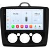 OEM CarPlay, lettore multimediale, sistema di navigazione, compatibile con Ford Focus 2 e 3 (Mk2 e Mk3) dal 2004 al 2011, modello QS1 B