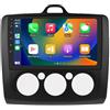 OEM CarPlay, lettore multimediale, sistema di navigazione, compatibile con Ford Focus 2, 3 (Mk2, Mk3) dal 2004 al 2011, modello P2CP B
