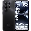 DOOGEE Smartphone DOOGEE Note56 X, Android 16, display 6,56" 90Hz, batteria 6150mAh, 24GB di RAM + 64GB di ROM, 4G, 8MP, riconoscimento facciale, OTG, senza contratto