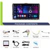Selius Autoradio - Autoradio per auto - Sistema audio per auto - Lettore multimediale - Schermo touchscreen HD da 9 pollici - Android 15