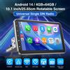 Selius Autoradio - Autoradio stereo - Lettore multimediale - Autoradio Android - Formato DIN singolo
