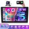 Selius Autoradio da 10 pollici - Autoradio - Lettore multimediale - Sistema di navigazione - Autoradio con CarPlay - Android 13