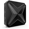 Avizar, Smart TV Box Android 14, lettore multimediale 8K, Wi-Fi 6, 16 GB, colore nero