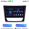 Selius Autoradio multimediale 2-DIN - Sistema touchscreen da 9 pollici con Android Auto, Wi-Fi e GPS