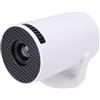 OEM Mini proiettore con Wi-Fi, risoluzione 4K-1080P, 50 ANSI lumen, rotazione a 240°, dimensioni schermo da 15 a 80 pollici