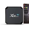 Lustrens Ricevitore TV Android 5G - Box TV intelligente Android 4K, lettore multimediale X96 Mini 5G