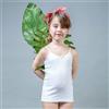 BIMBISSIMI TOP BIMBISSIMI COTONE SPALLA STRETTA VS61B BIMBA BIANCO