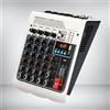 Mixer audio professionale Console di missaggio audio 6 canali Ingresso di