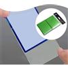 100 Pezzi di Bustine Protettive per Carte Resistenti All'usura, Porta Carte