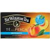 Pompadour Sir Winston Tea Infusione per Bevande Calde, Pesca Deteinato, 20 x 1.5g