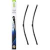 Valeo Silencio 2x Spazzole Tergicristallo VF402 - Anteriore - 650mm/650 mm | Kit di 2 Spazzole Flat Blade, per la Sostituzione del Ricambio Originale, 574311