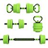 SPORTNOW Pesi da Palestra Set 4 in 1 da 40kg, utilizzabile come Kettlebell, Manubri, Bilancieri e Supporto per Flessioni
