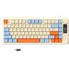 Merkloos Tastiera da gioco wireless - 82 tasti - Retroilluminazione arcobaleno - Blu