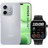 Honor Smartphone Honor Bundle 600 Lite 6.6'' 8GB 256GB 5G Dual sim 6520mAh con SmartWatch 2i Grigio [0166450311]