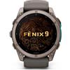 Garmin Smartwatch Garmin fÄ?nix 9 51mm Titanium Pebble Grigio [010-04763-01]