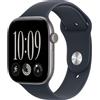 Apple Smartwatch Apple Watch Series 12 46mm Alluminio Grigio [MJEH4ZR/A]
