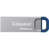 Kingston Pen drive Kingston DataTraveler Kyson G2 256GB Blu-Argento [DTKNG2/256GB]