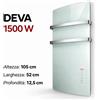 Radialight Scaldasalviette in vetro Radialight DEVA 1500 W