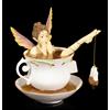 Rene Biertempfel Elfo In Tazza Figurina - Bagno Di Tè - Statua Di Fata Rene Biertempfel Fantasy