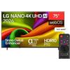 LG 75 NANO AI NU85 4K UHD WEBOS26 PLAT