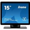 IIYAMA PROLITE T1521MSC-B2 15" LED XGA TOUCH SCREEN 4:3 8ms 800:1 ALTOPARLANTI V